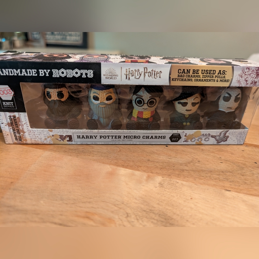 NWT - Handmade By Robots - Harry Potter Micro Charms Set
